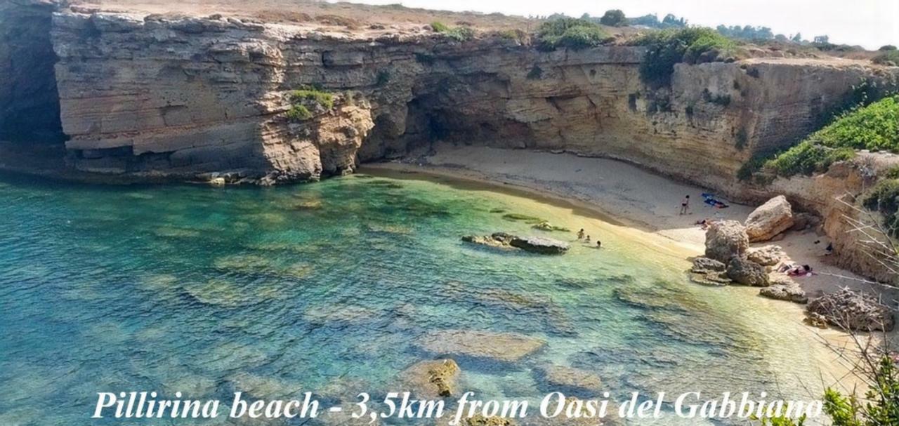 Oasi Del Gabbiano Bed & Breakfast Siraküza Dış mekan fotoğraf